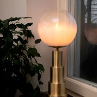 Astro Bordlampe 20 cm, børstet messing
