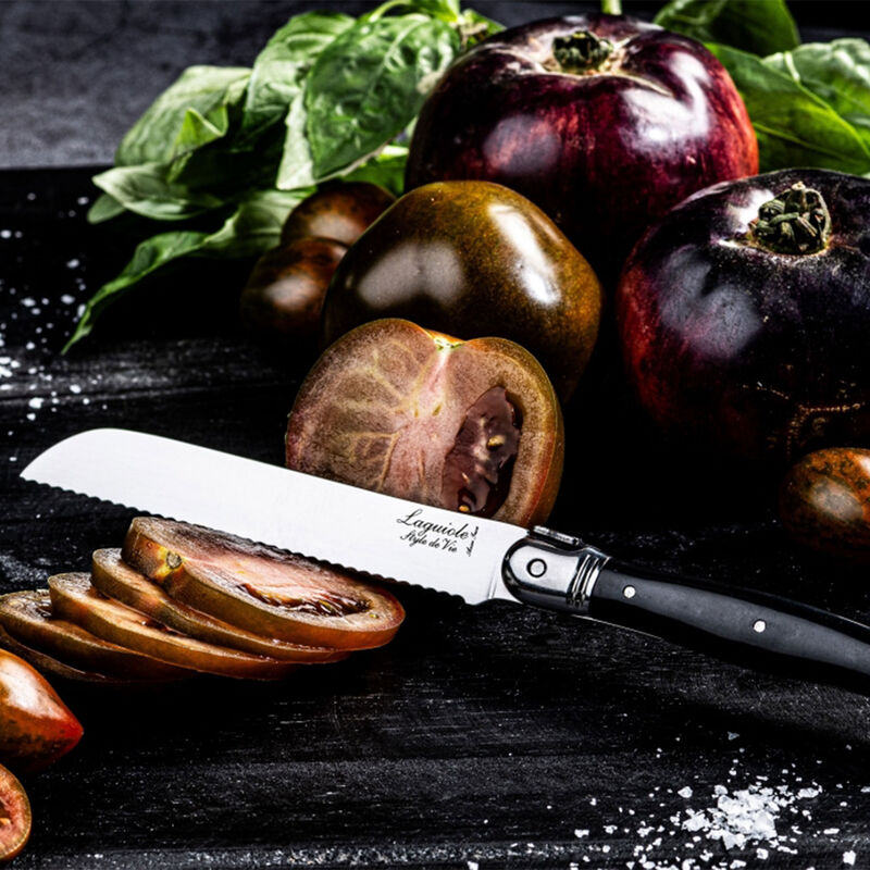 Style de Vie kjøkkenkniver 3 stk, svart