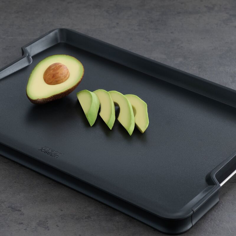 Cut & Carve Plus skærebræt 47 x 33 cm, sort