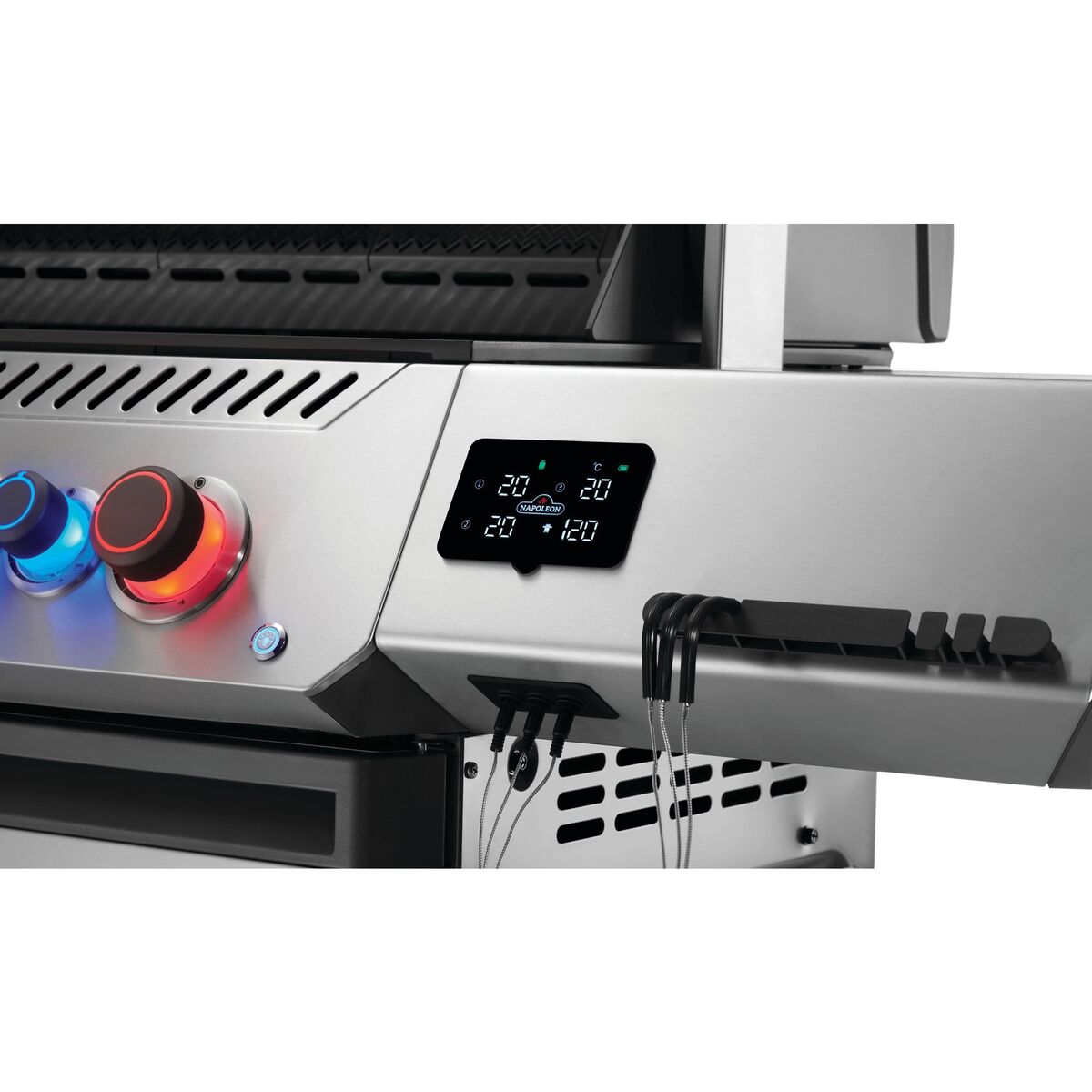 Prestige 500 Connected Gasolgrill, rostfri