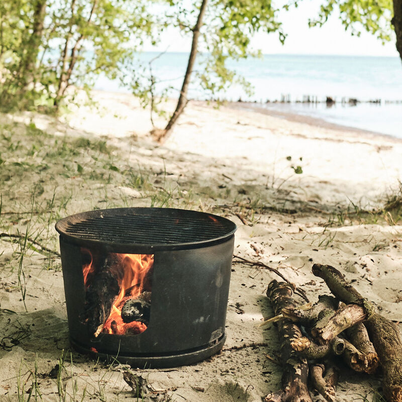 Morsø Jiko ildsted, støpejern