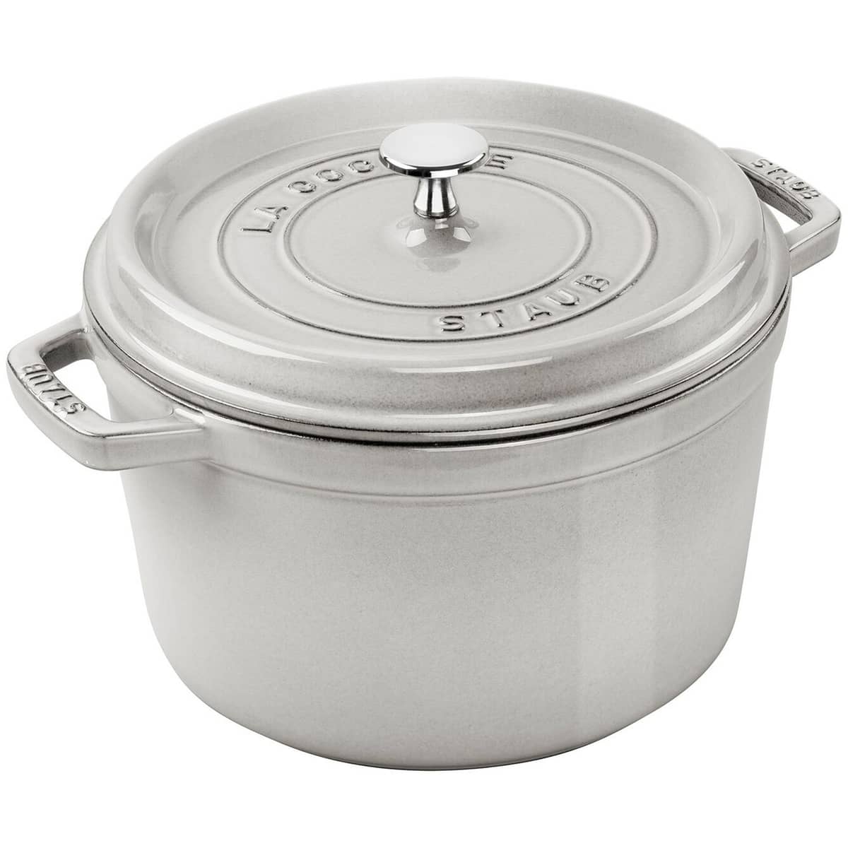 La Cocotte støpejernsgryte 4,8 liter, white truffle