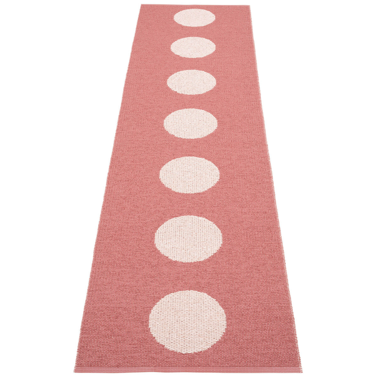 Pappelina Vera Pop matto 70 × 280 cm, blush/pink