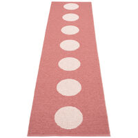 Pappelina Vera Pop matto 70 × 280 cm, blush/pink