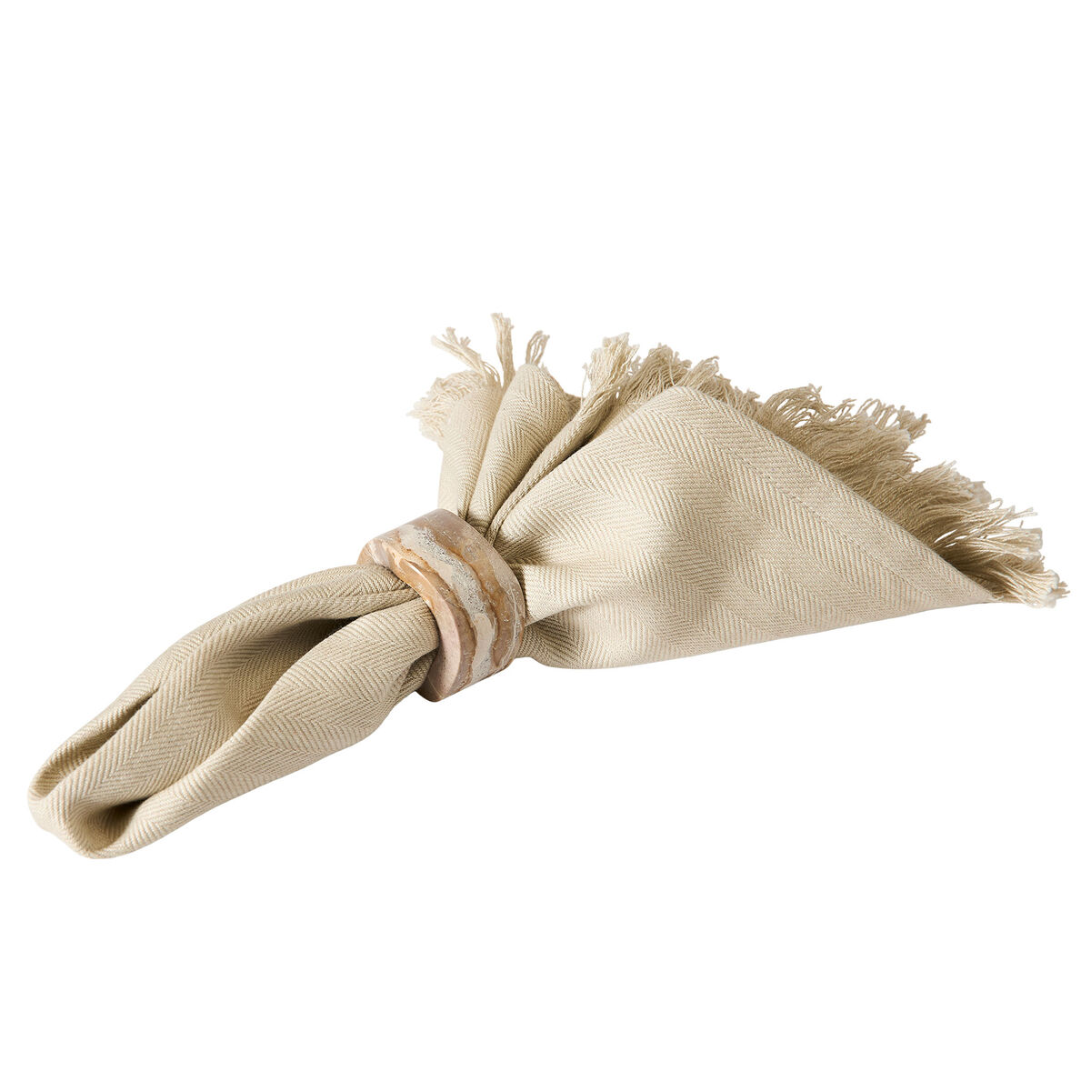 Umami servett 2-pack, grå/sand