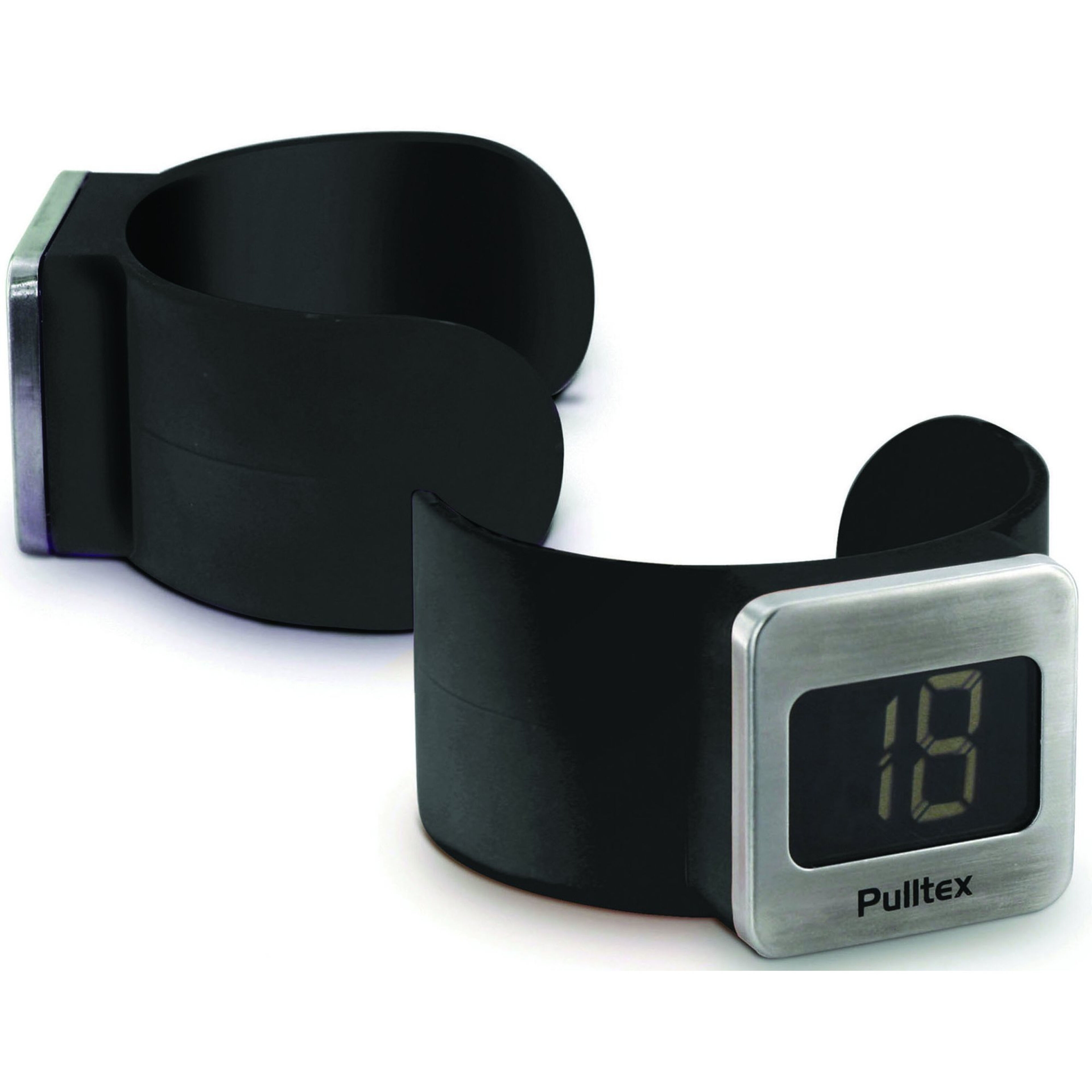 Vintermometer till flaska Svart