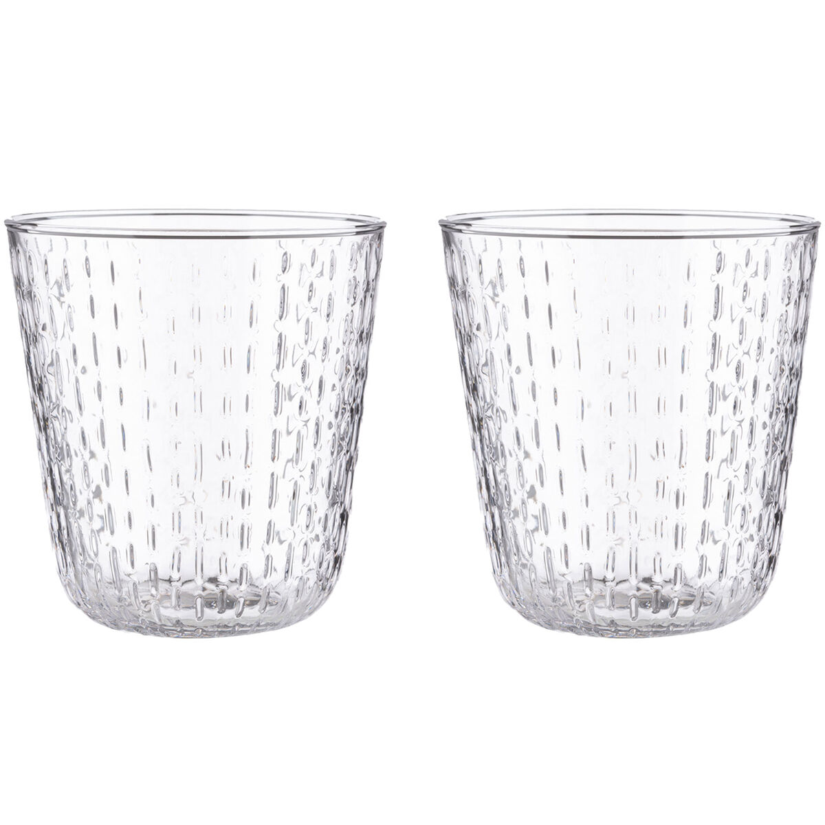Marimekko Syksy Tumblerglass, klar, 2 stk.