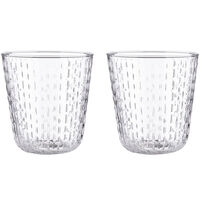 Marimekko Syksy Tumblerglass, klar, 2 stk.