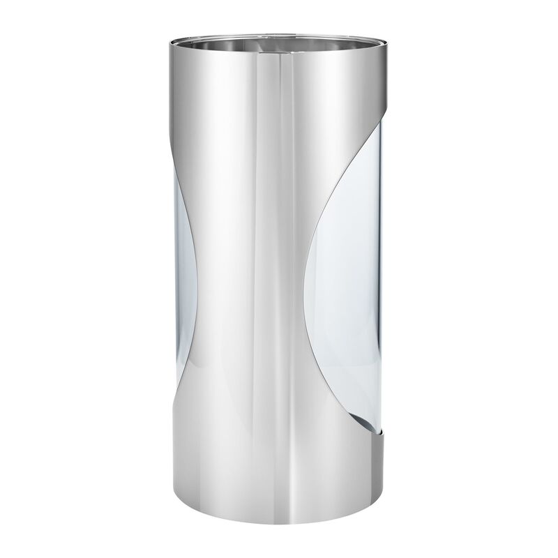 Chrome Contours Lysholder 33 cm