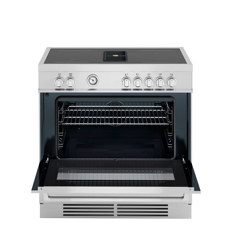 Bertazzoni MASCH94I1EXT Master Induktionskomfur med integreret blæser, rustfrit stål