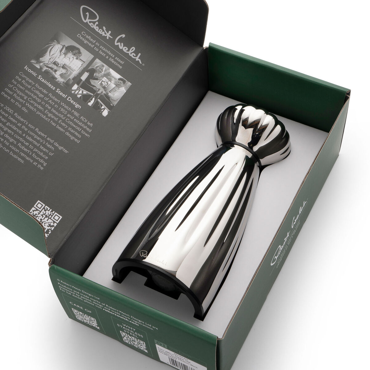 Robert Welch Palm pepparkvarn 17 cm, rostfritt stål