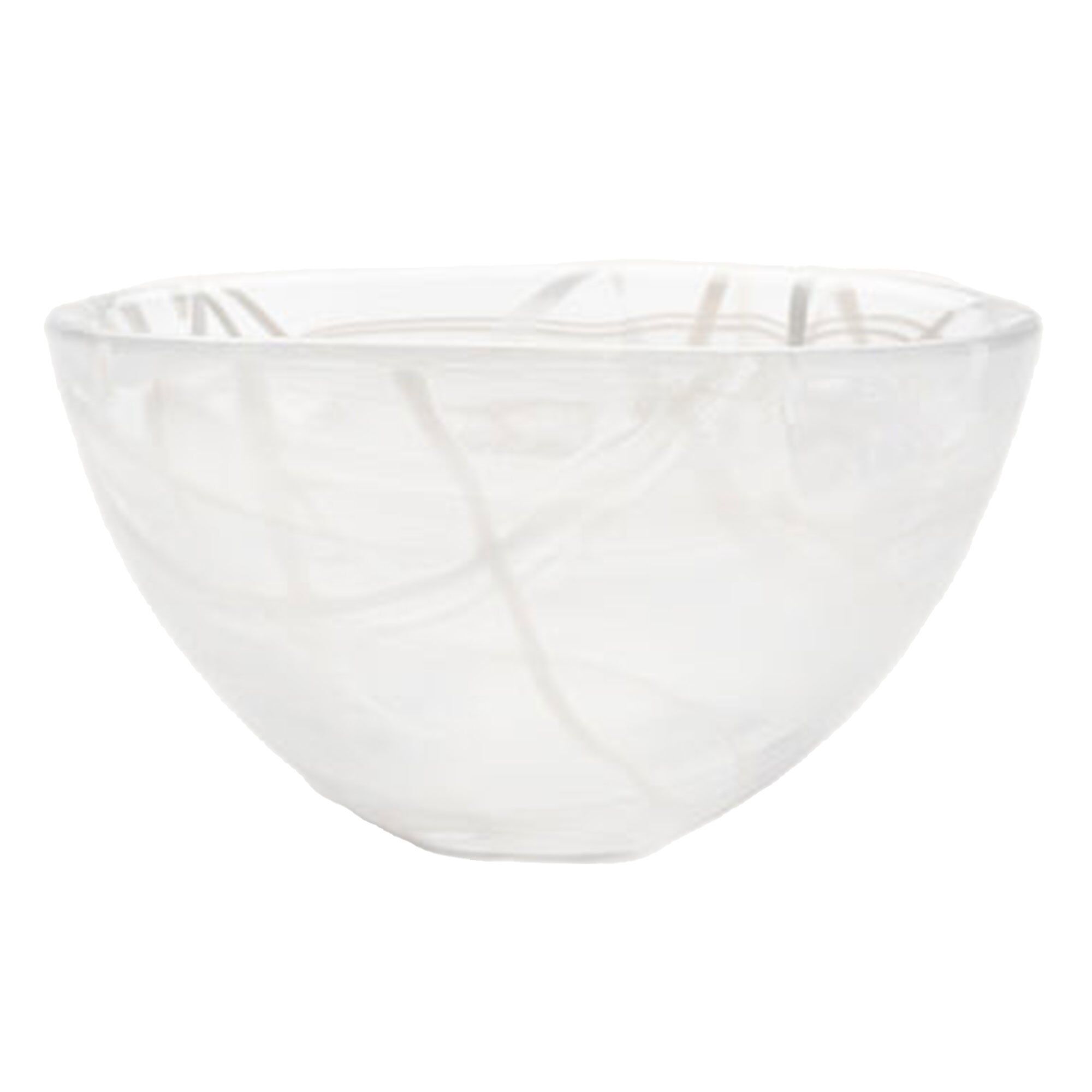 Kosta Boda - Contrast skål 16 cm hvit