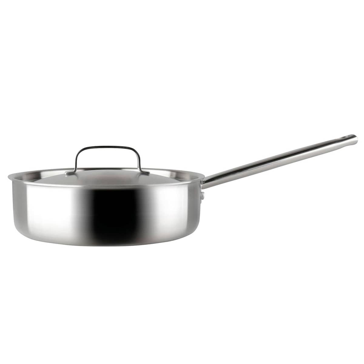 Somme traktörpanna med lock 24 cm, rostfritt stål
