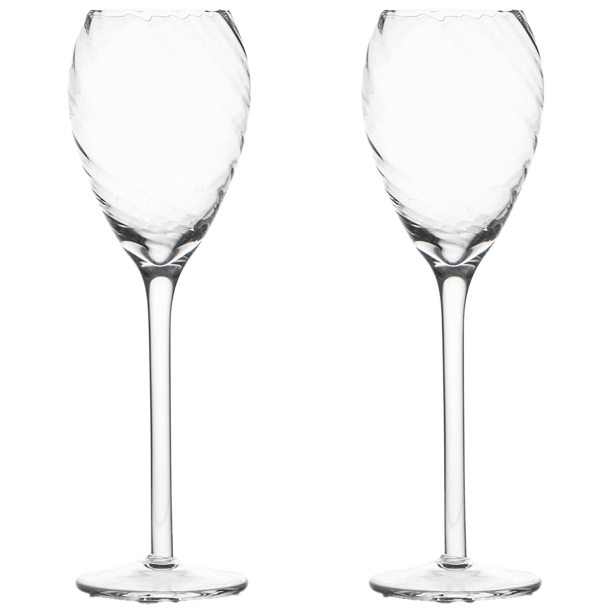 champagneglas 16 cl 2-pack, klar