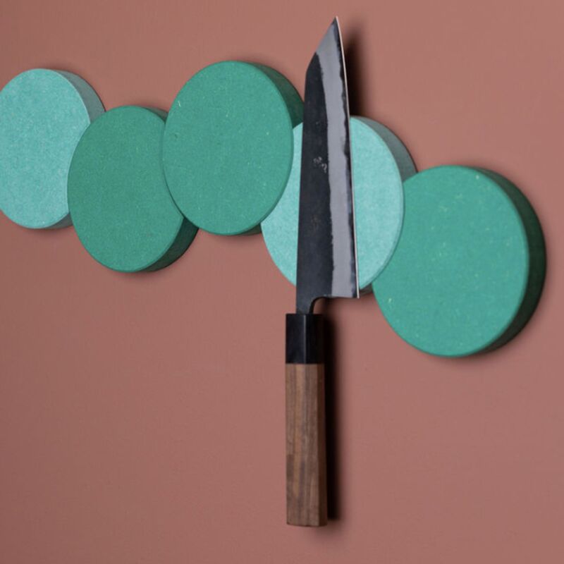 CIRKA knivophæng, valchromat fjord, 3 styk