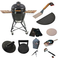 Kamado Sumo Midi Musta smash-paketilla
