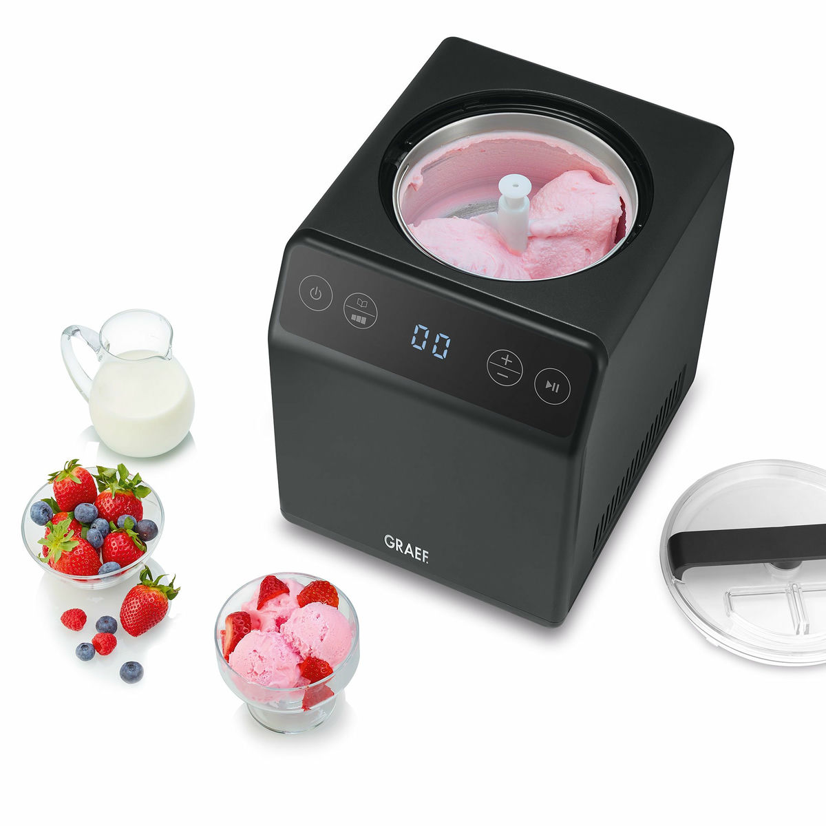 Graef Ismaskin 2 liter, iron mica