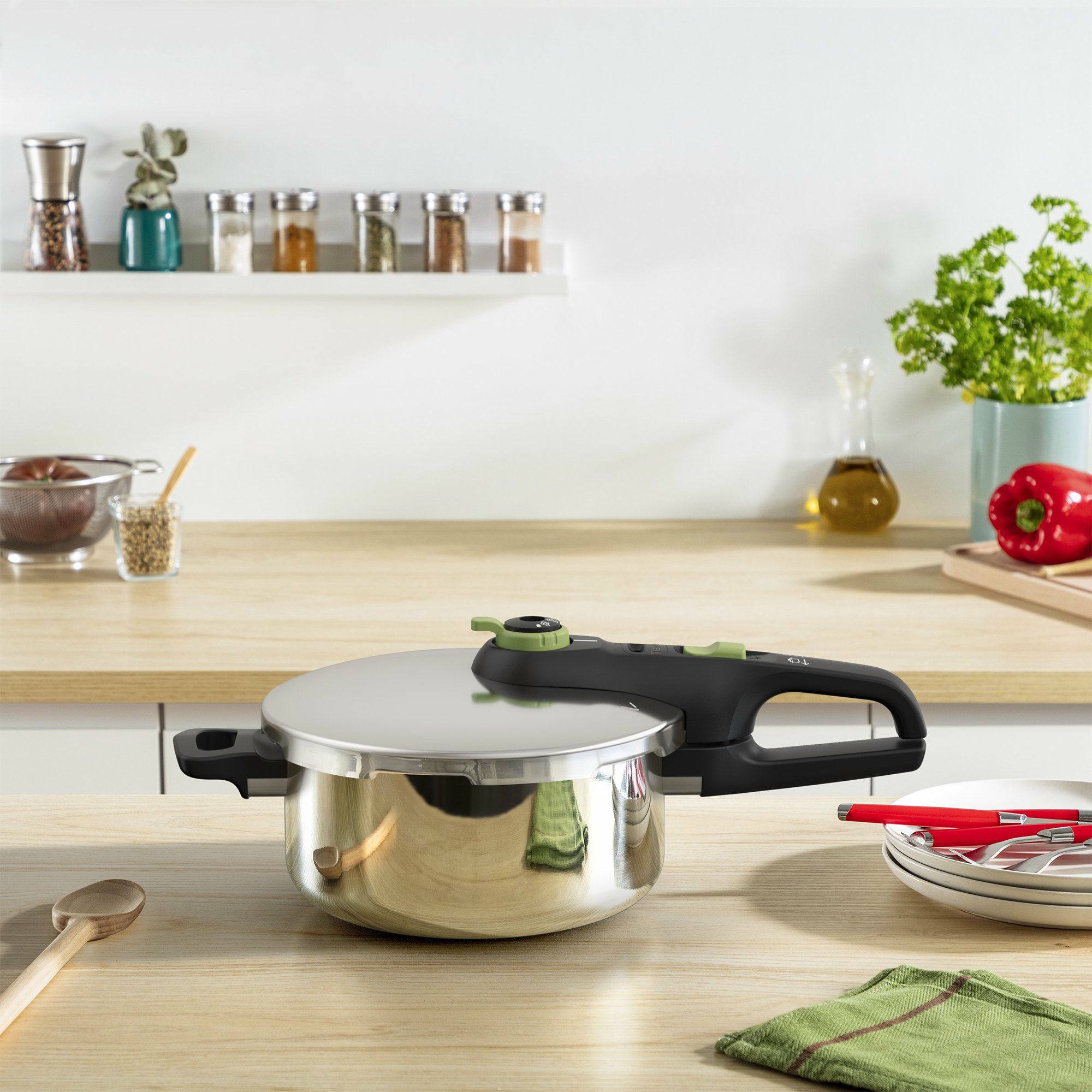 Alternativ bild 1 för Tefal Secure Trendy tryckkokare 4 liter