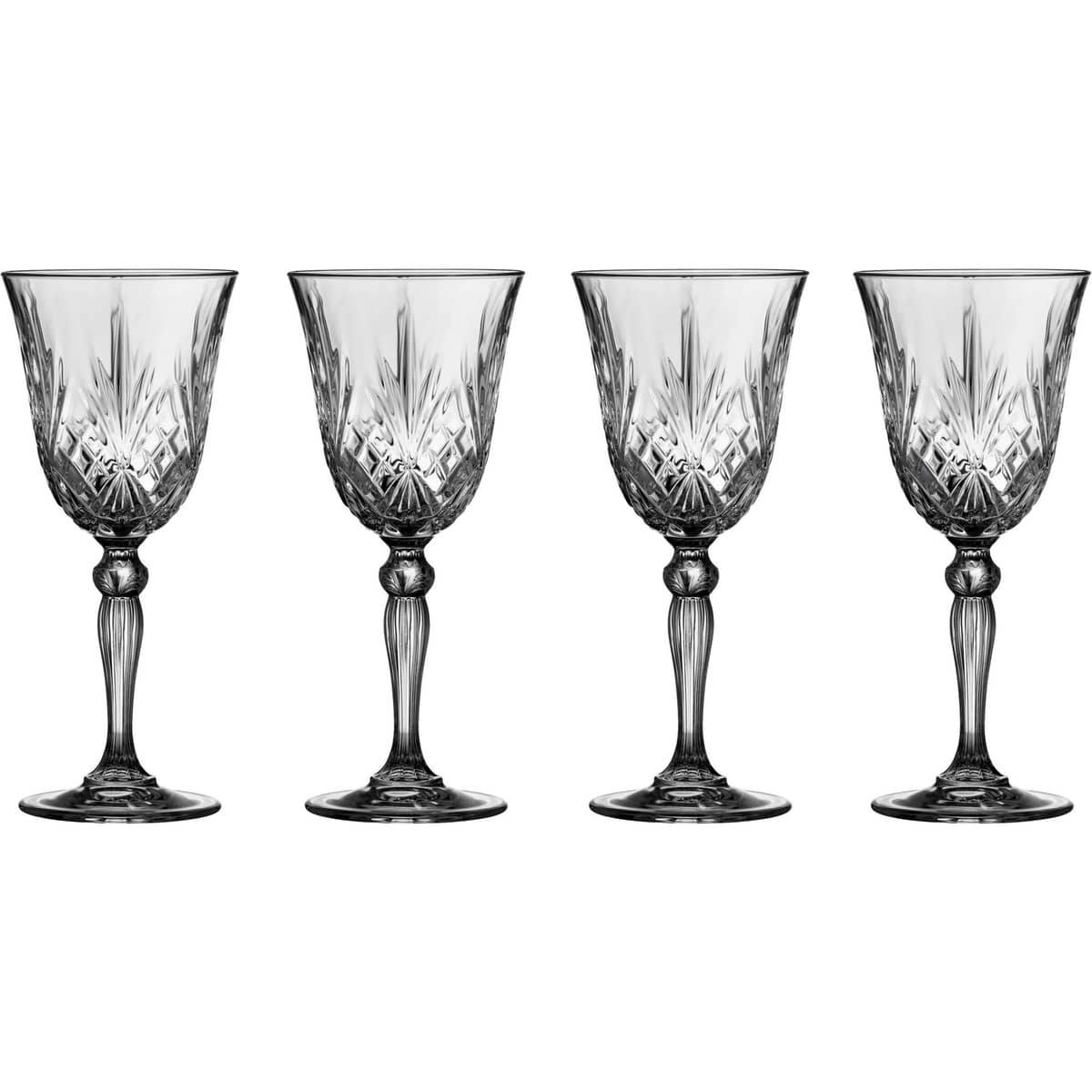 Melodia Rødvinsglas, 4 stk.