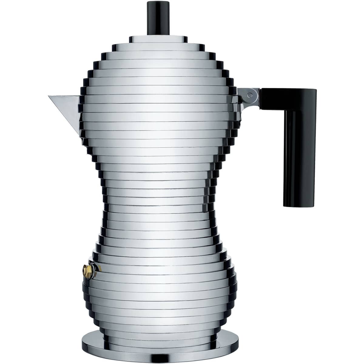 Mokabryggare Aluminium/Svart Medium 15 cl
