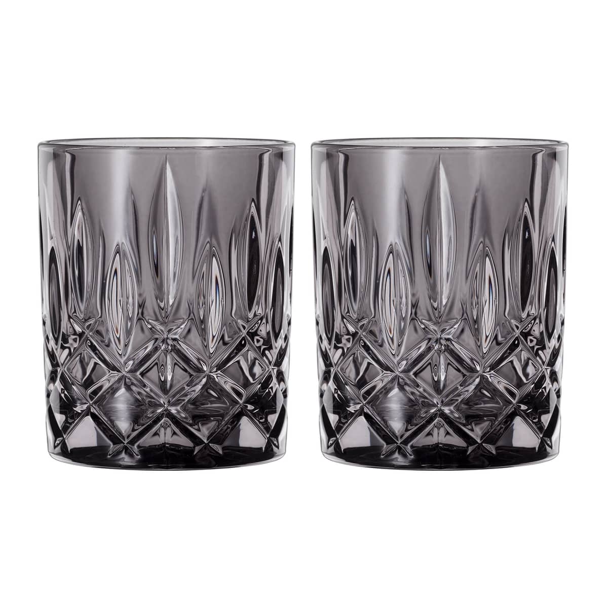 Noblesse tumblerglas 2-pack, 29,5 cl, grå