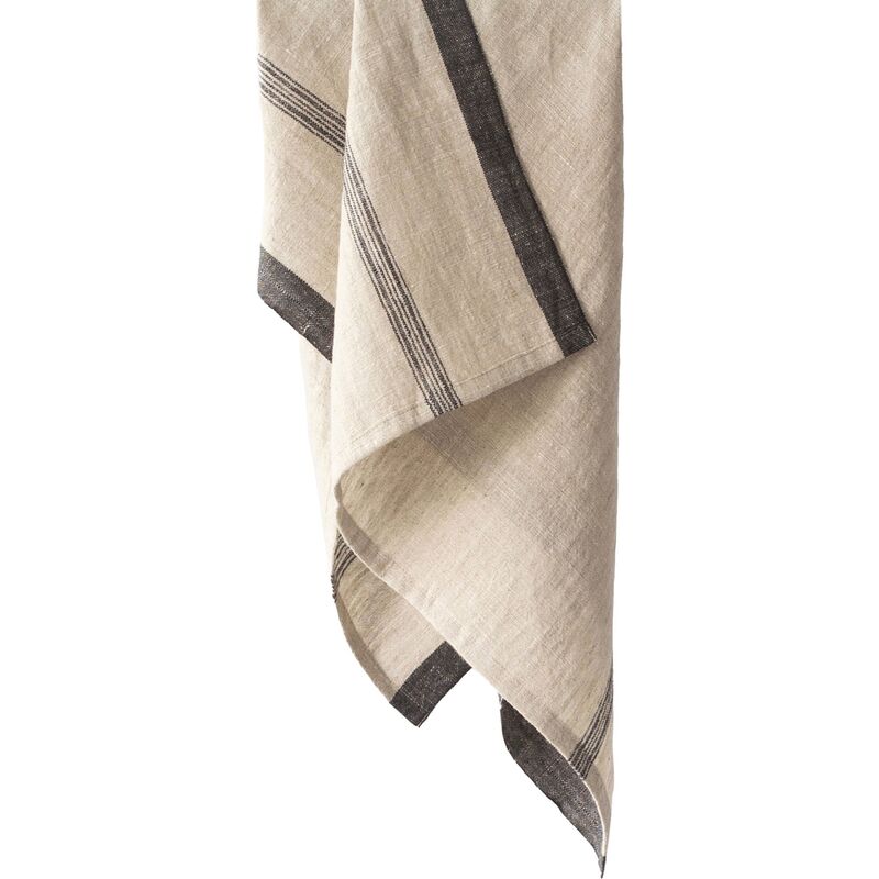 Thea kjøkkenhåndkle, denim stripe