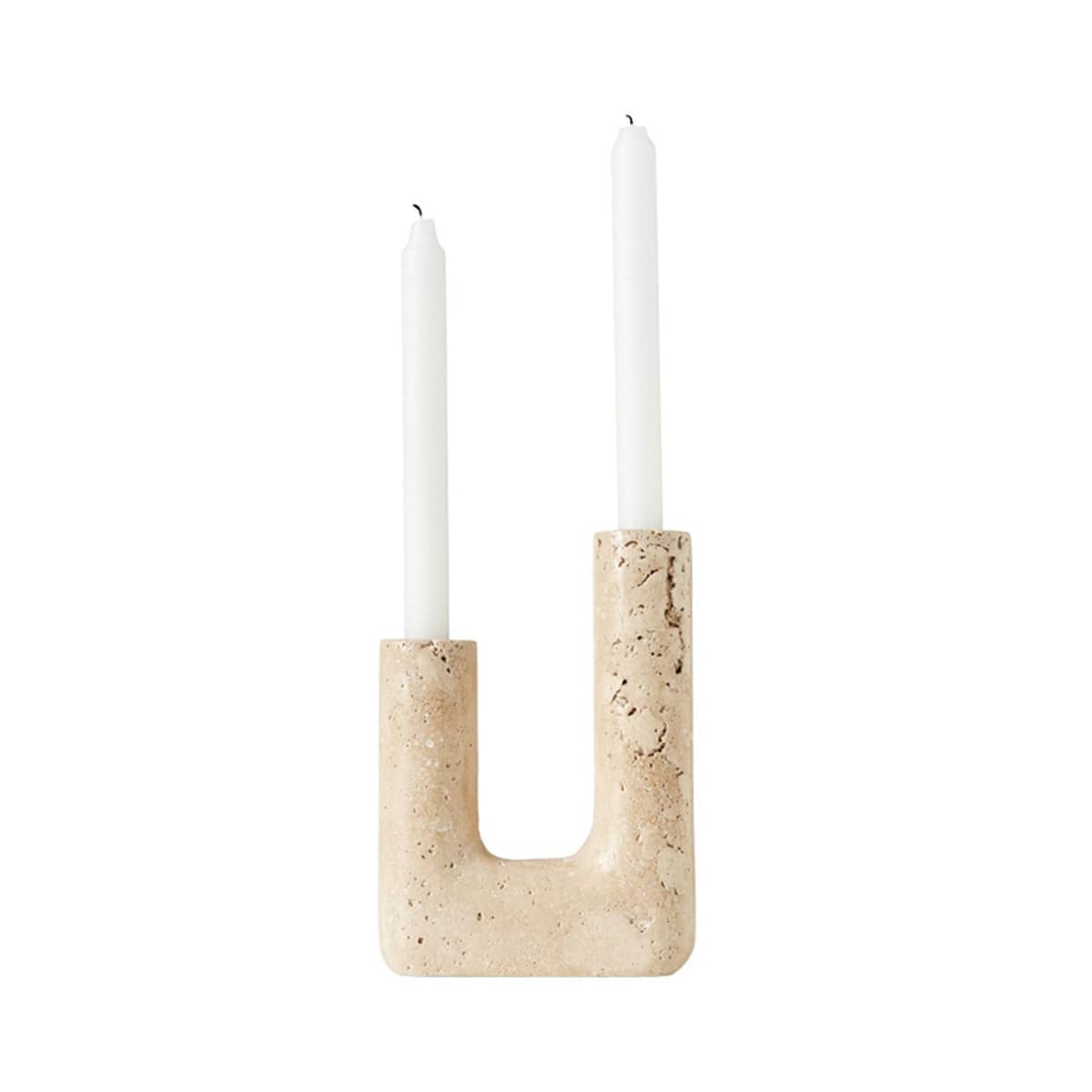 Minerva ljusstake, creme
