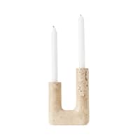 Minerva lysestake, creme