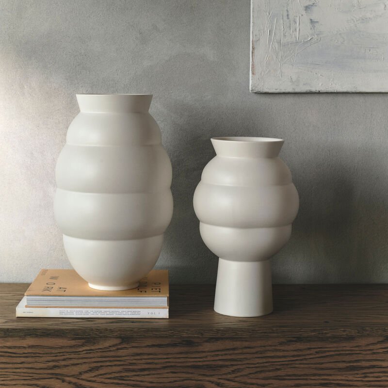 Knabstrup Tortus Archie Vas 37 cm, valkoinen