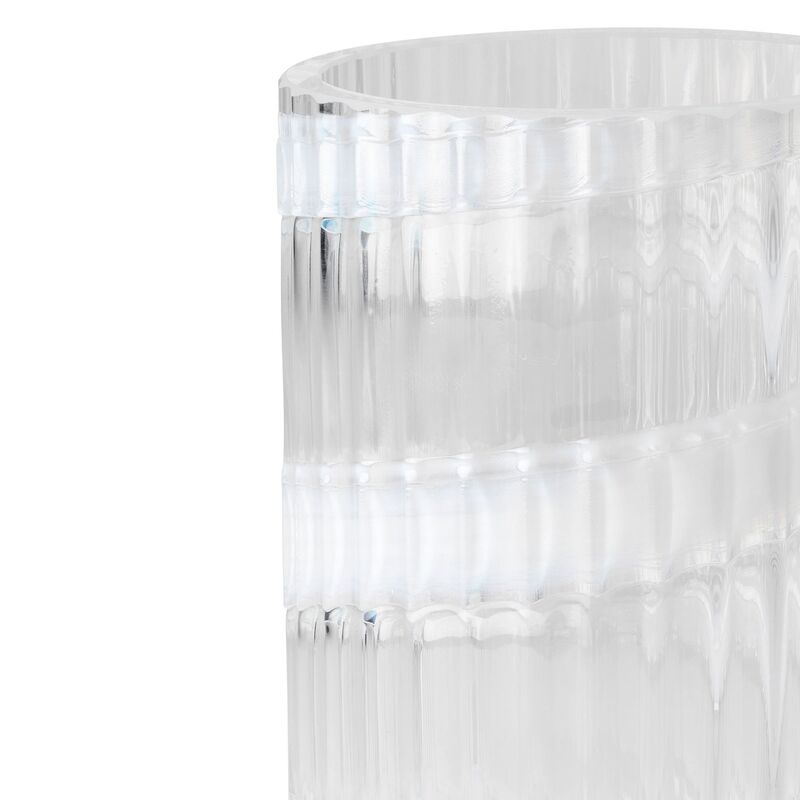 Swirl vase 15,5 cm, hvid