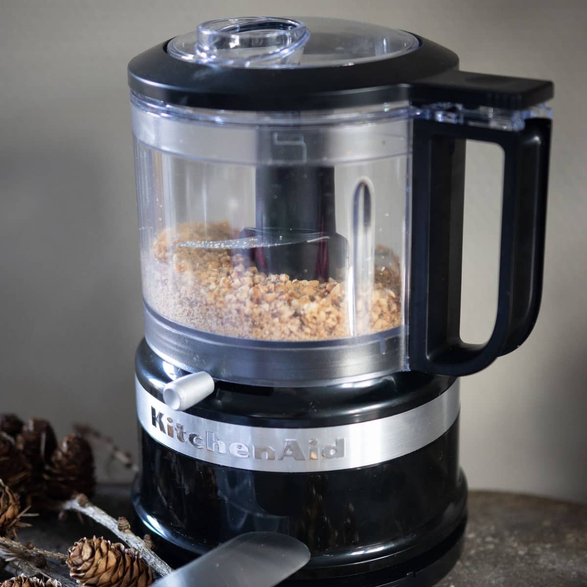 0,83 liter Mini foodprocessor, Sort