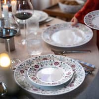 Swedish Grace Vinter Tallrik 21 cm., porslin