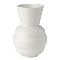 Knabstrup Tortus Archie Vas 21 cm, vit