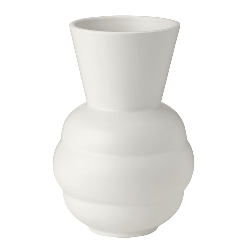 Knabstrup Tortus Archie Maljakko 21 cm, valkoinen