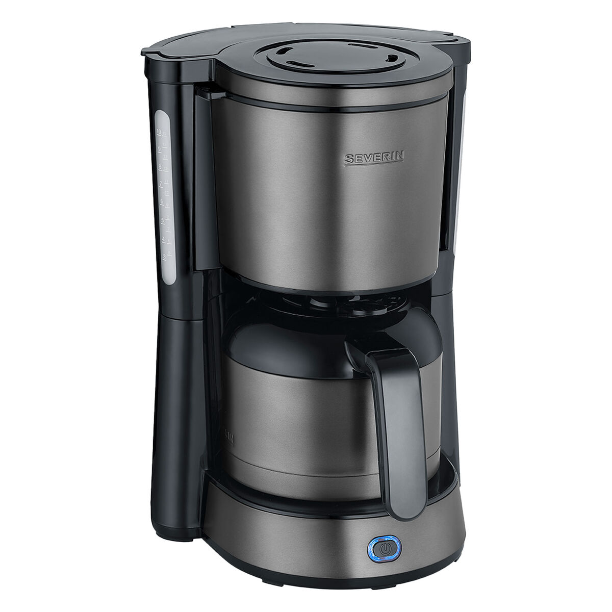 KA 9343 kaffebryggare med termoskanna, dark inox