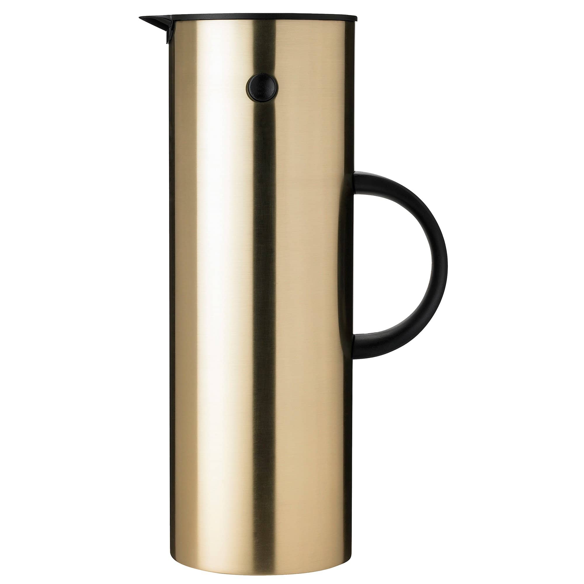 Alternativ bild 0 för Stelton EM77 termoskanna, 1 liter, brushed brass