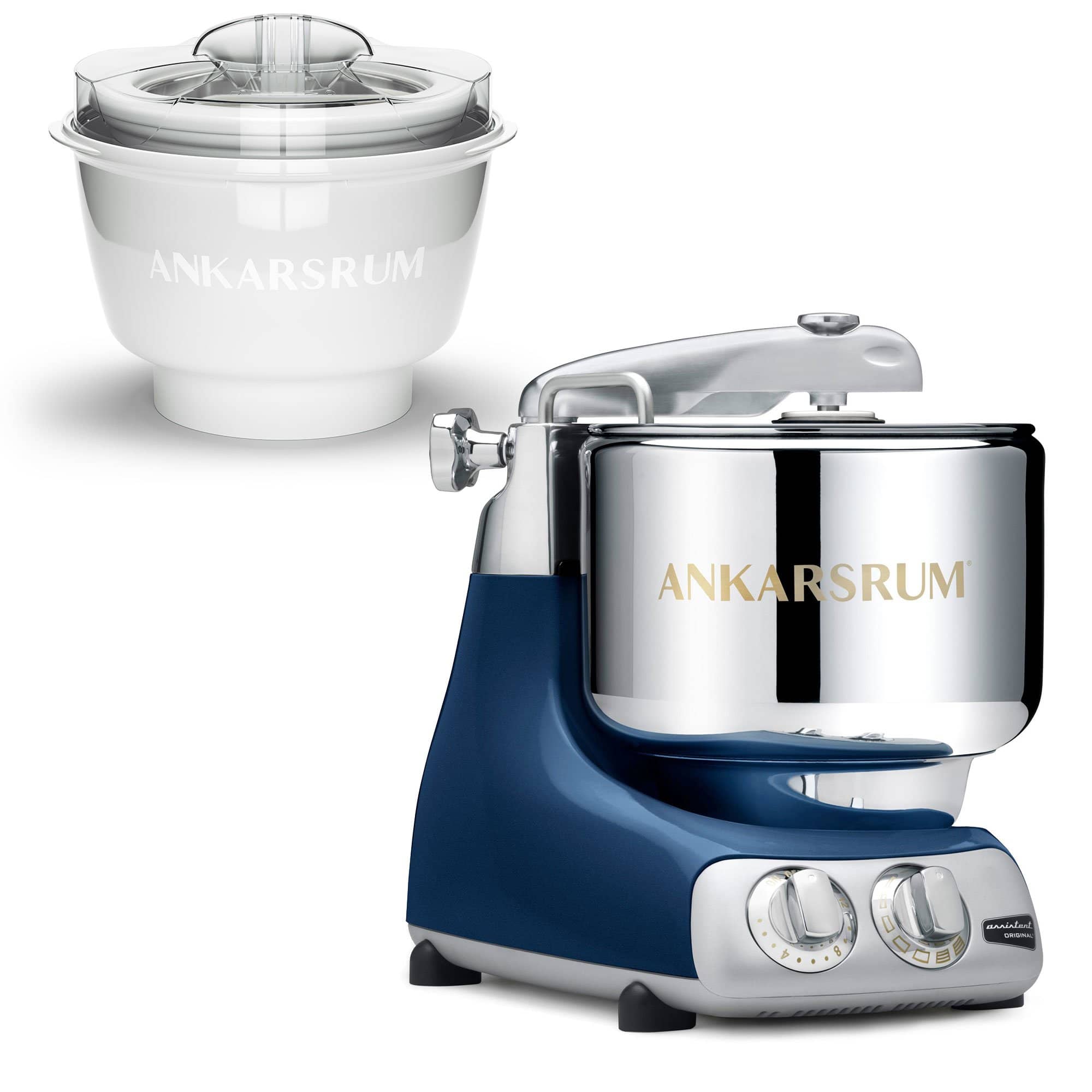 AKM 6230 røremaskine med ismaskine, ocean blue