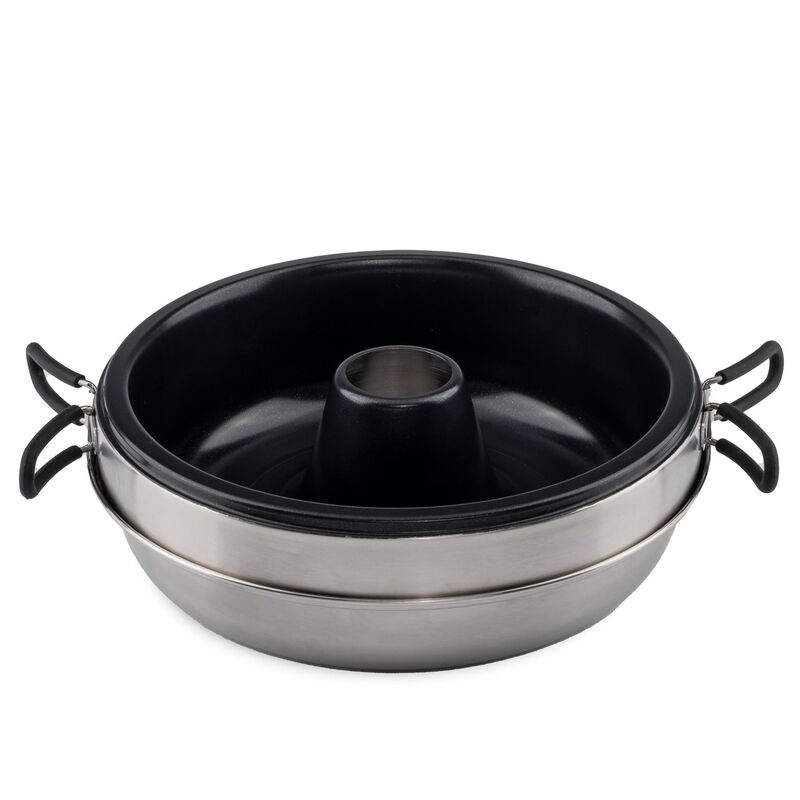 Dimengo campingovn 2 liter, rustfrit stål