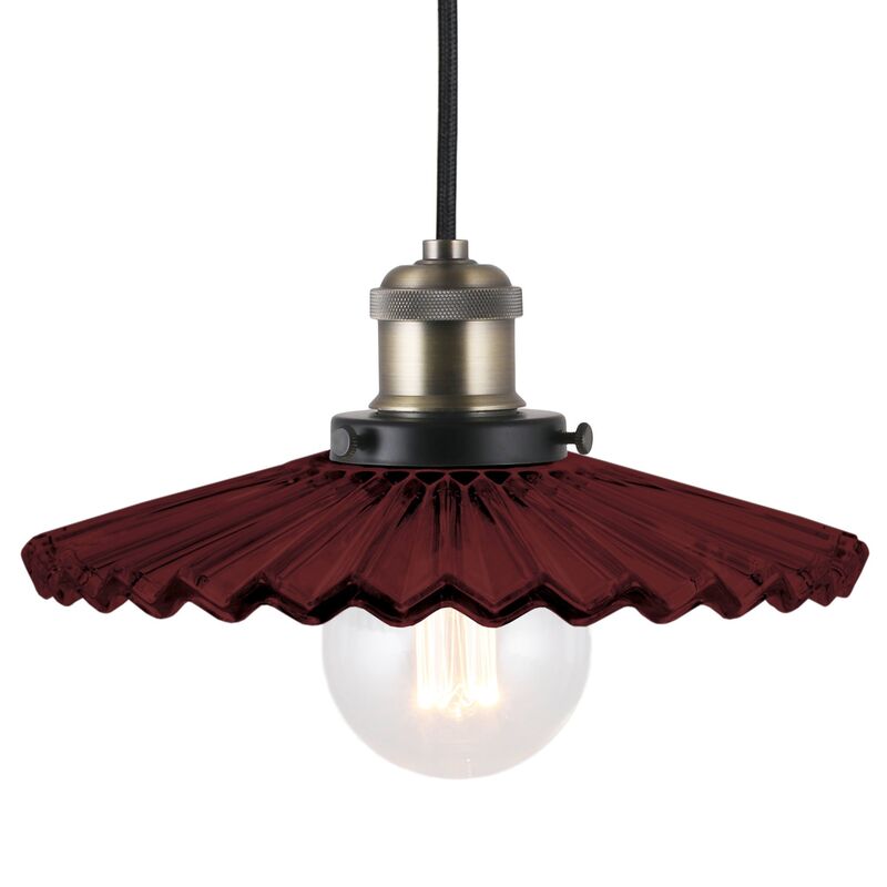Cobbler 25 riippuvalaisin, burgundy