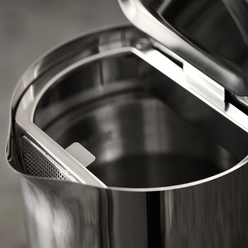 Elkedel 1,2 liter, poleret stål