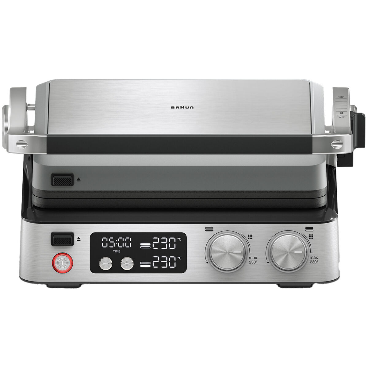 Braun MultiGrill 7 Contact Grill CG 7044, rustfrit stål