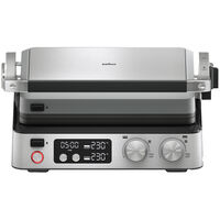 Braun MultiGrill 7 Contact Grill CG 7044, rustfrit stål