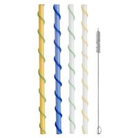 Celebrate långa sugrör, 4-pack