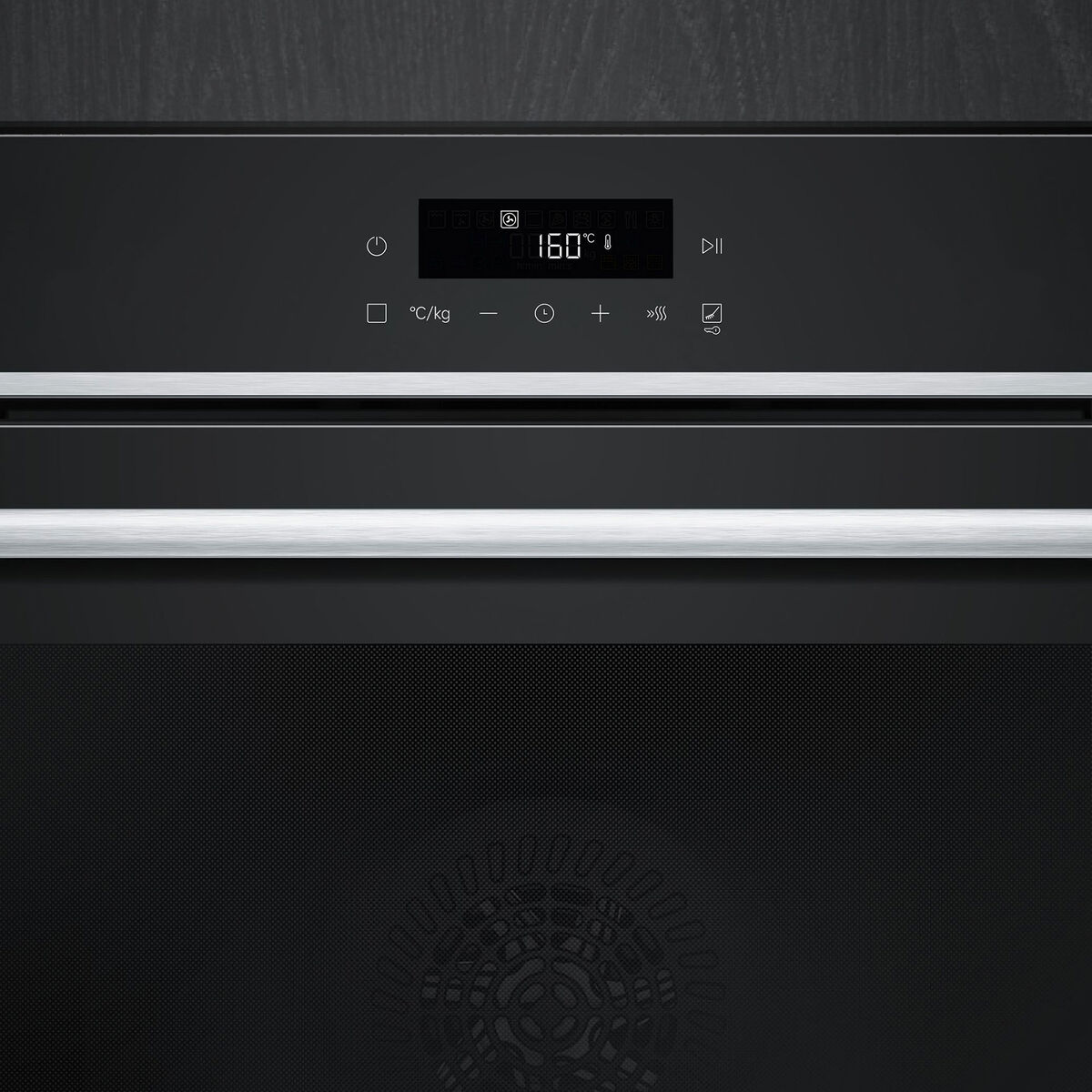 HB571ABS3 erillisuuni 60 × 60 cm, ruostumaton teräs