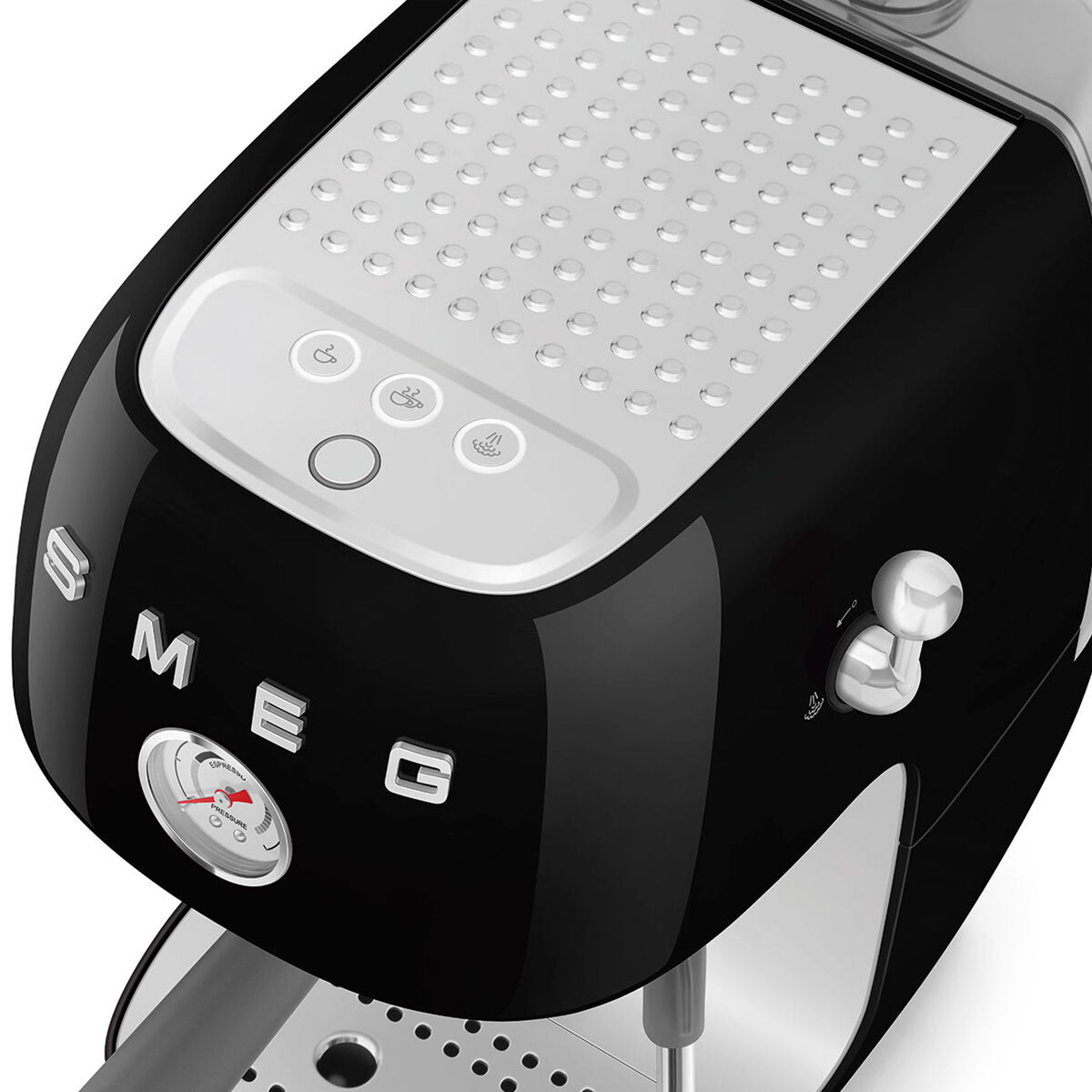 Manuaalinen espressokone Cold Brew -toiminnolla, musta