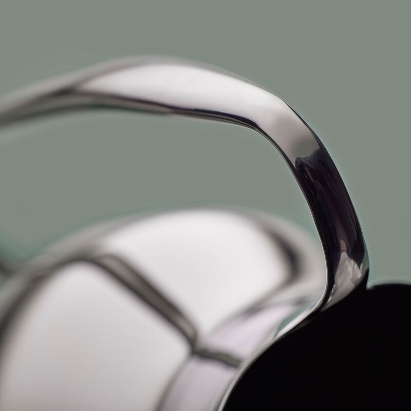 Dorotea karaffel 30 cm, polert stål