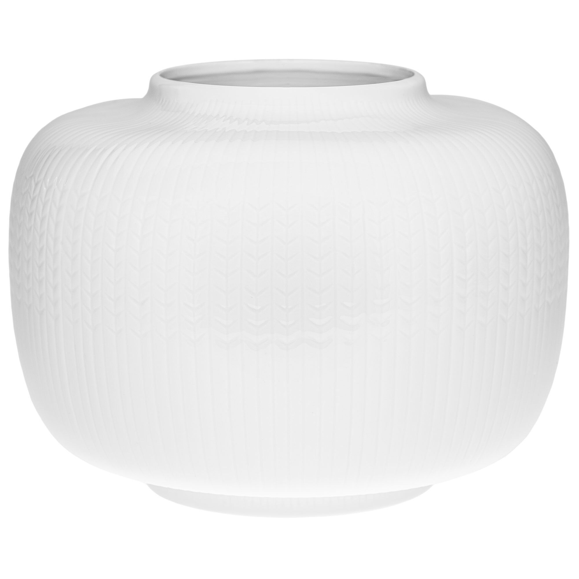 Rörstrand - Swedish Grace vase 22x17 cm snø/hvit