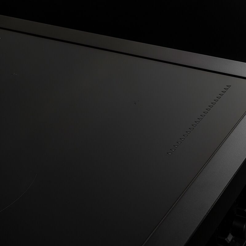 PRO95I1EXT Professional induktionsspis med singelugn, 90 cm, rostfritt stål