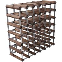 Vinstativ Påbyggingsbart 42 Flasker Dark Oak