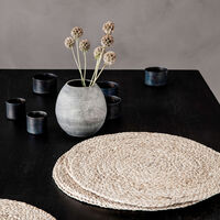 Circle bordstablett, natur, 4 st